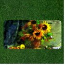 Custom Personalized License Plate Auto Tag With Amazing Flowers In Vase Design