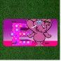 Custom Personalized License Plate Auto Tag With E For Elephant Design NEW