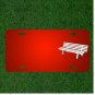 Custom Personalized License Plate With Add Names To Park Bench Bench Rest