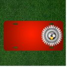 Custom Personalized License Plate With Add Names To Owl Fluff Prance Animal