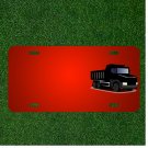 Custom Personalized License Plate With Add Names To Truck Construction