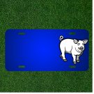 Custom Personalized License Plate With Add Names To Pig Animal Farm Nature