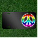 Custom Personalized License Plate Auto Tag With LGBT Gay Symbol Add Names
