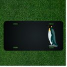 Custom Personalized License Plate With Add Names To Penguin Bird Snow Wings