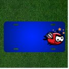 Custom Personalized License Plate With Add Names To Animal Bird Flapping