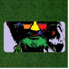 Old Man Face Colors Drawing Santa Custom Novelty License Plate Car Tag