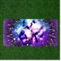 Custom Personalized License Plate Auto Tag With Amazing Purple And Blue Sparks
