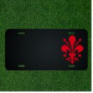 Custom Personalized License Plate With Add Names To Florence Italy Heraldry