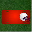 Custom Personalized License Plate With Add Names To Football Baseball Helmet