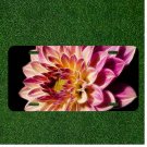 Custom Personalized License Plate Auto Tag With Amazing Pink Flower Design