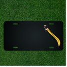Custom Personalized License Plate With Add Names To Sabre Sword Sabre