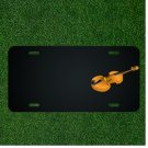 Custom Personalized License Plate With Add Names To Violin Musical Fiddle