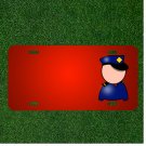 Custom Personalized License Plate With Add Names To Police Officer Police