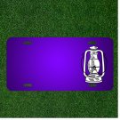 Custom Personalized License Plate With Add Names To Lantern Oil Lamp
