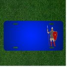 Custom Personalized License Plate With Add Names To Warrior Middle Ages