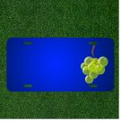 Custom Personalized License Plate With Add Names To Grapes Fruit Food