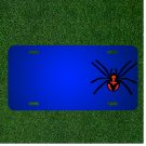 Custom Personalized License Plate With Add Names To Spider Creepy Arachnid