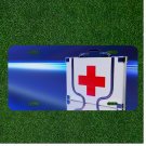 Custom Personalized License Plate Auto Tag With Paramedic Kit Design Add Names
