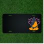 Custom Personalized License Plate With Add Names To Meditation Flower Person NEW