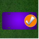 Custom Personalized License Plate With Add Names To Tick Good Button Approved