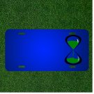 Custom Personalized License Plate With Add Names To Arena Clock Drop Green