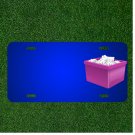 Custom Personalized License Plate With Add Names To Bin Box Cabinet Chest