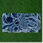 Custom Personalized License Plate Auto Tag With Insane Blue And White Design