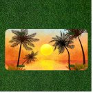 Custom Personalized License Plate Auto Tag With Stunning Trees By Yellow Sun