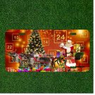 Custom Personalized License Plate Auto Tag With Stunning Santa And Calender Days