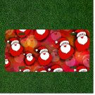 Custom Personalized License Plate Auto Tag With Santa Clause Design Art NEW