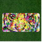 Custom Personalized License Plate Auto Tag With Colorful Stunning Tiger Art NEW