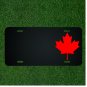 Custom Personalized License Plate With Add Names To Canada Leaf Symbol NEW