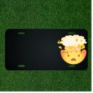 Custom Personalized License Plate With Add Names To Exploded Emoji Design NEW