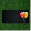 Custom Personalized License Plate With Add Names To Colorful Balloons Design NEW