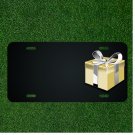 Custom Personalized License Plate With Add Names To Golden Present Design NEW