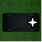 Custom Personalized License Plate With Add Names To Temple Star Holy Fantasy