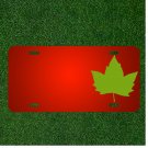 Custom Personalized License Plate With Add Names To Leaf Leaves Tree Leaf