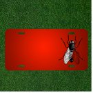 Custom Personalized License Plate With Add Names To Black Insect Pest Bug