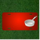 Custom Personalized License Plate With Add Names To Frying Pan Skillet Cooking