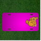 Custom Personalized Car License Plate With Add Names To Hair Animal Creature
