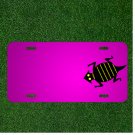 Custom Personalized Car License Plate With Add Names To Lizard Reptile Animal