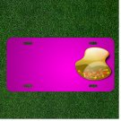 Custom Personalized Car License Plate With Add Names To Autumn Fall Leaves