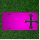 Custom Personalized Car License Plate With Add Names To Crusade Cross Crusader