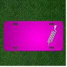 Custom Personalized Car License Plate With Add Names To Corkscrew Tool Spiral