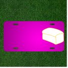 Custom Personalized Car License Plate With Add Names To Toast Bread Loaf