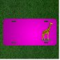Custom Personalized Car License Plate With Add Names To Giraffe Wildlife High