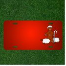 Custom Personalized License Plate With Add Names To Gingerbread Man Nativity