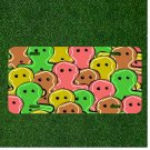 Custom Personalized License Plate Auto Tag With Colorful Gingerbread Man Designs