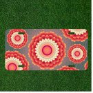 Custom Personalized Car License Plate With Floral Background Abstract Texture