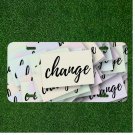 Custom Personalized License Plate Auto Tag With Change Change Change Notes